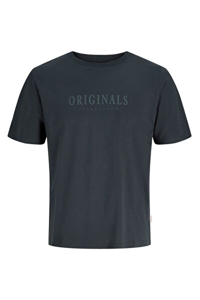 Jack & Jones Erkek Gögüs Baskili Bisiklet Yaka Tisört - Frederiksberg