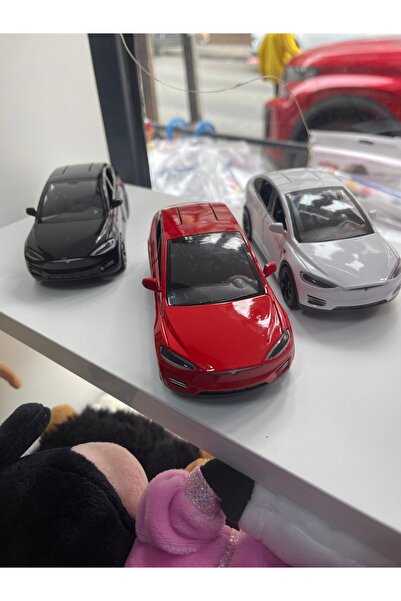 liss çarşı Tesla Model Araba Kapılar ve Kaput Açılan Model Araba Tesla