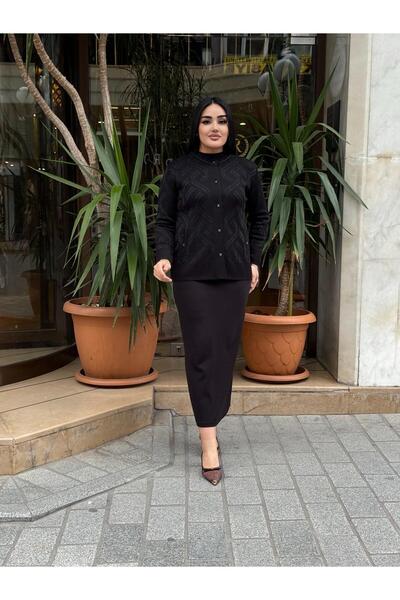 CARLA CARMELİTA Viscose Knitted Cardigan