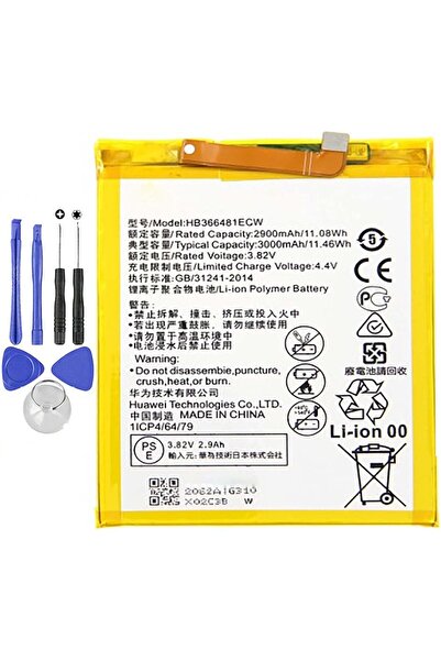 indirimplus Huawei P9 Lite Uyumlu Batarya+Montaj Seti HB366481ECW