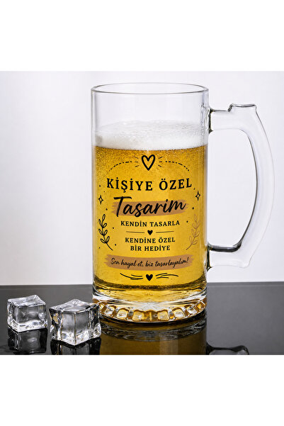 FK Hediyelik Kişiye Özel 500 ML Cam Bardak Tasarımı. SATICIYA SORU SOR
