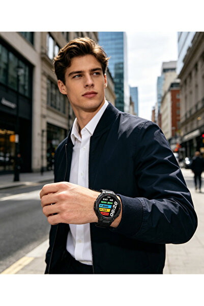 Jasper Mall Aolon Navi R GPS Smartwatch 1.32” HD Display Built-in GPS Heart R...