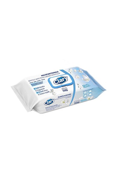 clary Șervețele umede pentru curățarea suprafețelor – Săpun alb 100 buc.
