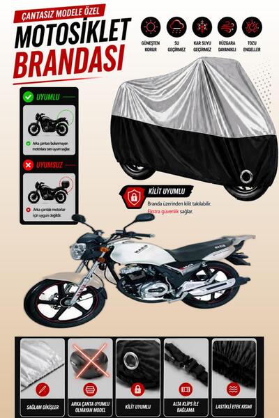 Cemku Twin Top Gray - Bottom Black Bisan Atlas 125 Compatible Engine Cover, R...