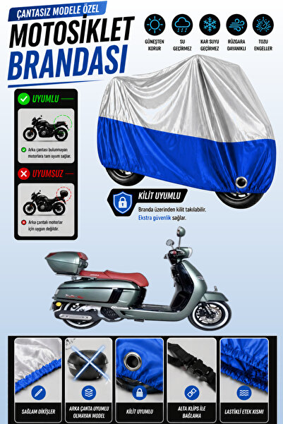 Cemku Twin Top Gray - Bottom Blue Arora Mojito Pro S Compatible Engine Cover,...
