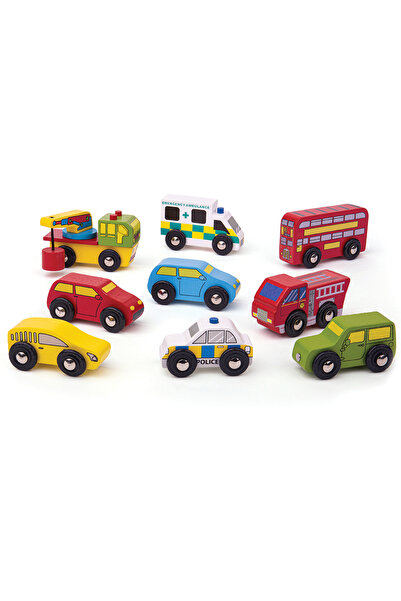 BIGJIGS Toys Colecția mea de vehicule