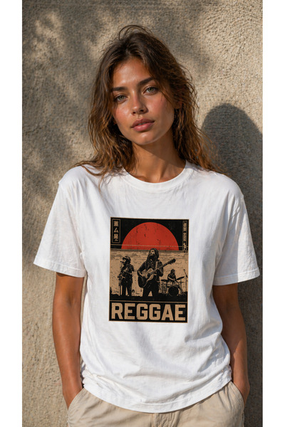 CAMILA PAUL Music Themed Printed T-Shirt