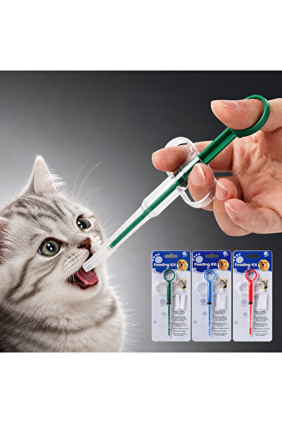 Hubjua Royal Kedi & Köpek Hap Yutturma Aparati 1 adt - Tablet Yutturucu Enjek...