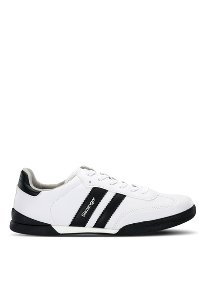 Slazenger DAKOTA I Pantofi sport casual pentru bărbați, alb/bleumarin