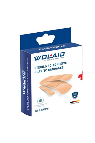WOLAID Long Bandage 30Pcs 19X75Mm