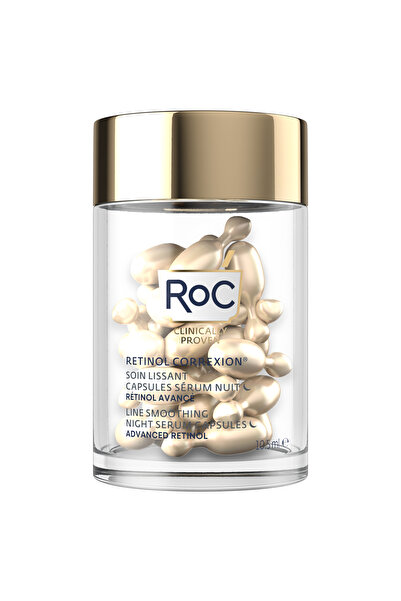 Roc RETINOL CORREXION LINE SMOOTHING NIGHT SERUM 30 CAPSULES