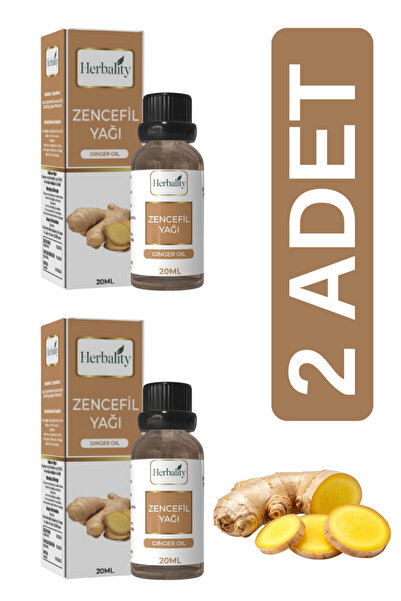 herbalıty Ginger oil 20 ml 2*pcs
