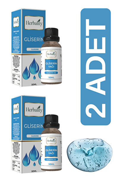herbalıty Glycerin Oil 50 ml 2*Pcs