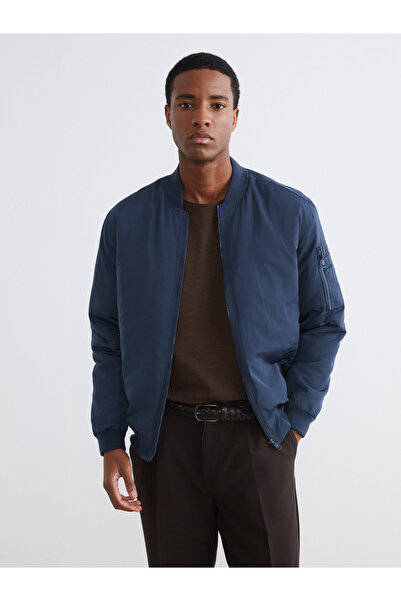 LC Waikiki Regular Fit Baseball Collar Men's Bomber Jacket