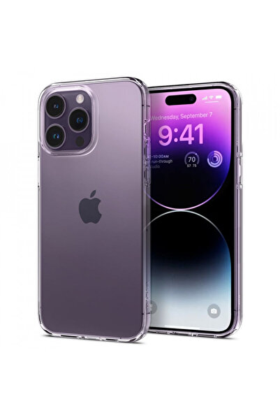 Spigen Husă pentru iPhone 14 Pro, Liquid Crystal, transparentă