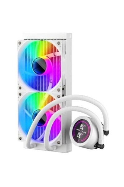 1ST PLAYER Thunderstorm TS4 240 ARGB LED 2 x 120 mm Alb