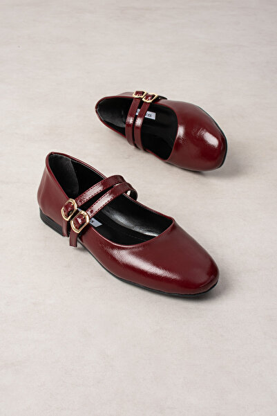 wolk shoes حذاء ميا النسائي ذو الأشرطة والمشبك
