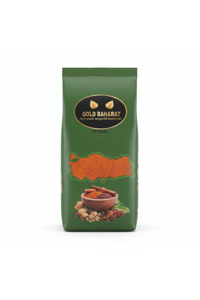 GOLD BAHARAT Tatlı Toz Biber 1 Kg x 15 Adet – Yemeklik Baharat, Doğal Renk Verici, Profesyonel Mutfak Kullanımı