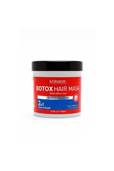 Kormesic Mască de Păr Botox & Keratină 2 în 1 500 ml – Regenerare, Hidratare ...