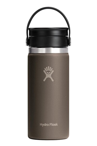 Hydro Flask Geniş Flex Sip Kapaklı Termos 473 ml (16 Oz) - Sandpiper Kahverengi