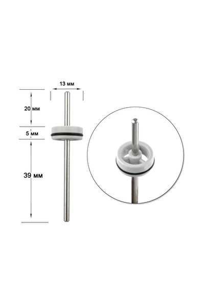 Clearance Suport pentru capace din plastic Multibor, 13 mm set 3 bucati