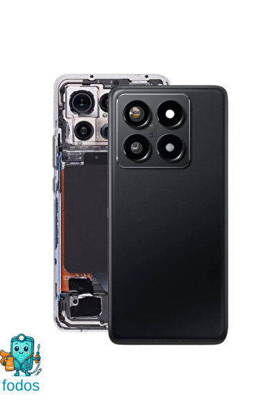 Fodos Xiaomi Mi 14T Pro Arka Kapak - Arka Pil Batarya Kapağı Kamera Lensli - ...