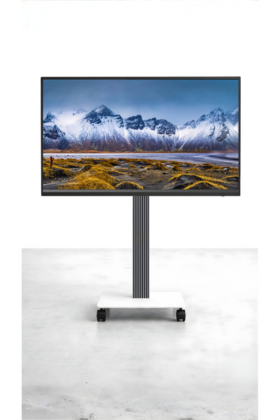 Kevega Tekerlekli Televizyon Ünitesi & Televizyon Standı Ahşap Antrasit 32''–...
