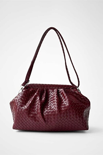 Yuka Atelier Alba Knitted Detailed Hand and Shoulder Bag - Clutch