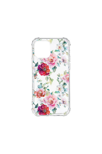 bestcase Husă Antișoc pentru Apple iPhone 12 / iPhone 12 Pro, Florală - Model...
