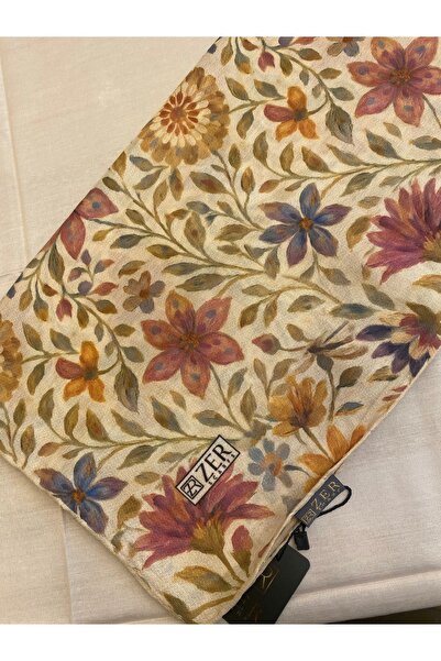 ZER Organic Flora Pattern Scarf