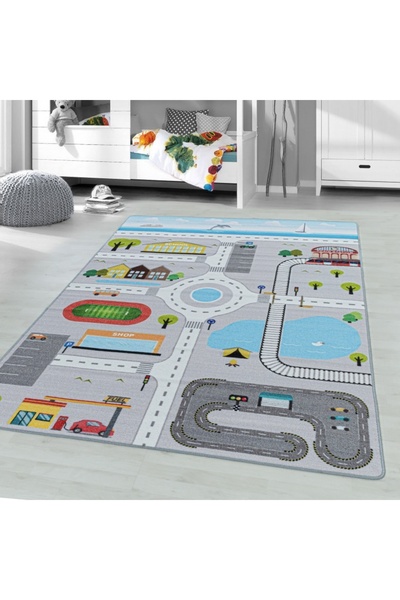 VivaDeco Covor Play Gri V2 80x120 cm