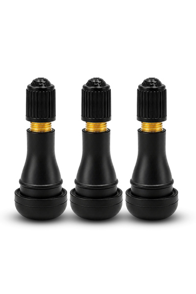 Generic TR414 Tire Valve Stem Rubber Brass Tubeless Valve for Car Bike Truck ...