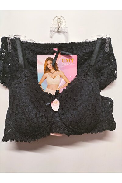 UMT Underwear Umt Guipure Lace Bra Panty Set
