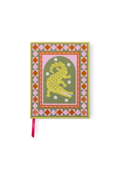 designworks ink A Dopo Defter Timsah 15,25X19,75 Cm. A Dopo Journal Crocodile