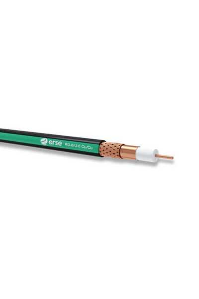 Erse RG6U6 FULL BAKIR ANTEN KABLOSU (10M)