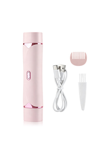 Choice Type B Pink Protable 2 IN 1 Lady Electric Shaver Double Head Dual Purp...