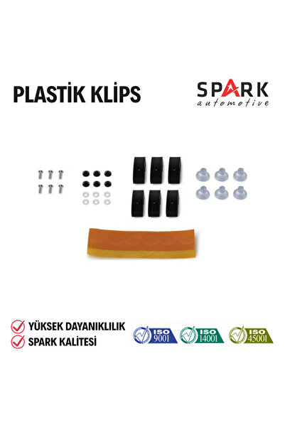 Spark Automotive Kaput Rüzgarlığı Bağlantı Aparatı Klips 7'li