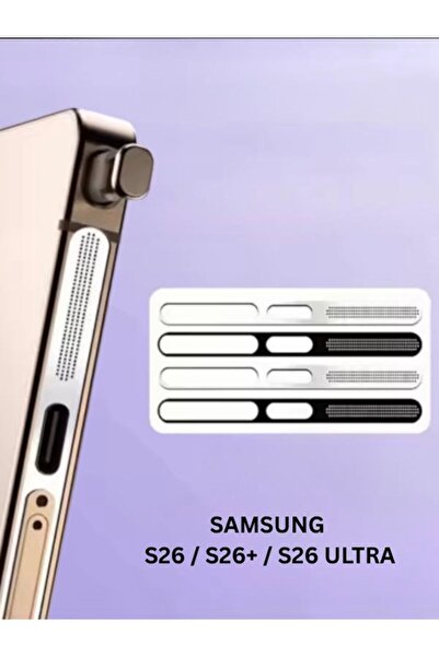SOLİD CASE Samsung S26 Ultra / S26 Plus / S26 Compatible Speakers Filter Prot...