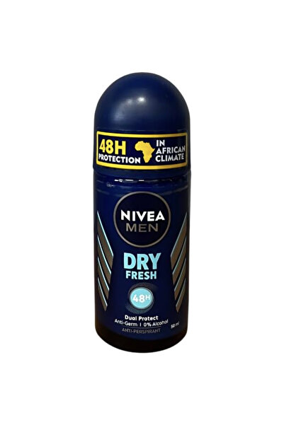 NIVEA Deodorant roll-on Nivea pentru bărbați Dry Fresh 0% Alcool, 50 ml