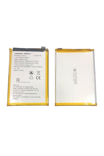 indirimplus General Mob GM 22 PLUS Batarya+Montaj Seti BLA19CT