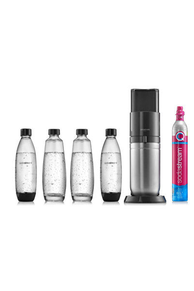 sodastream DUO Megapack Black Συσκευή Παρασκευής Ανθρακούχου Νερού