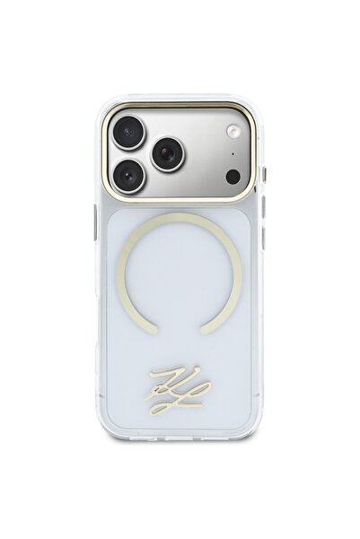 Karl Lagerfeld KL Script Logo MagSafe Case iPhone 17 Pro Max