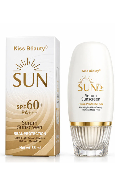 Kiss Beauty Facial Sun Protection Sunscreen SPF 60+ PA+++ 55ml