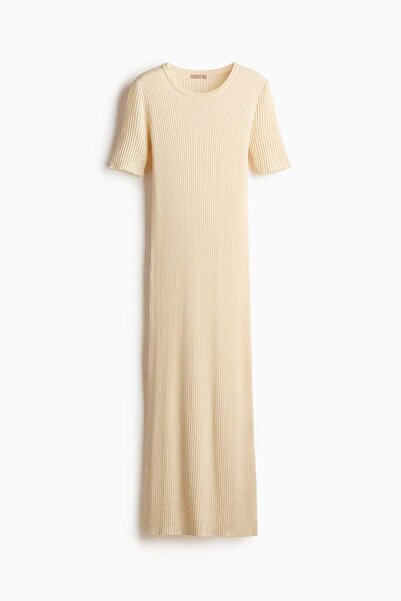 H&M Rib-knit T-shirt dress