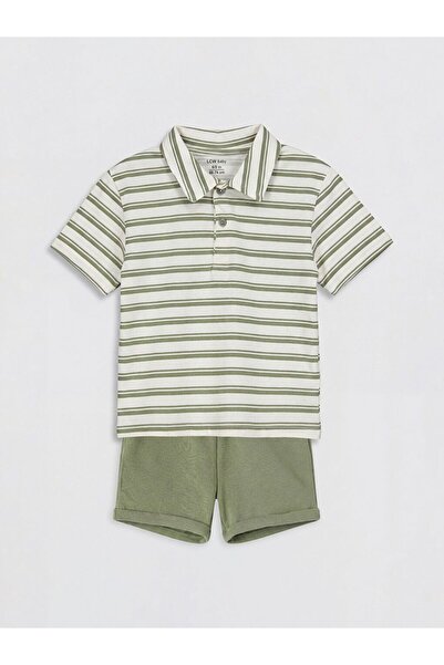 LC Waikiki Lcw Baby Striped Baby Boy Set