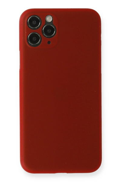 New Face Ilkeshop New iPhone 11 Pro Case Pp Ultra Thin Cover (113944) - Red