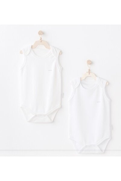 andywawa Ac26772 2-Pack Bodysuit Ecru White
