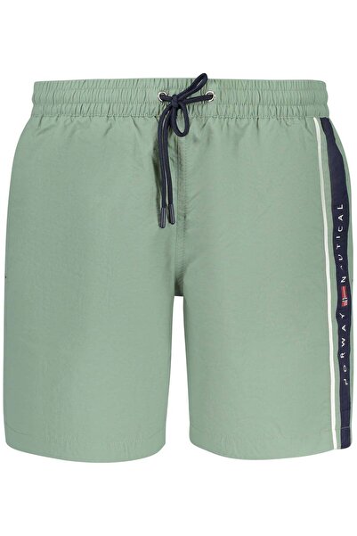 NORWAY 1963 Pantaloni scurti de baie Barbati, Verde/Negru