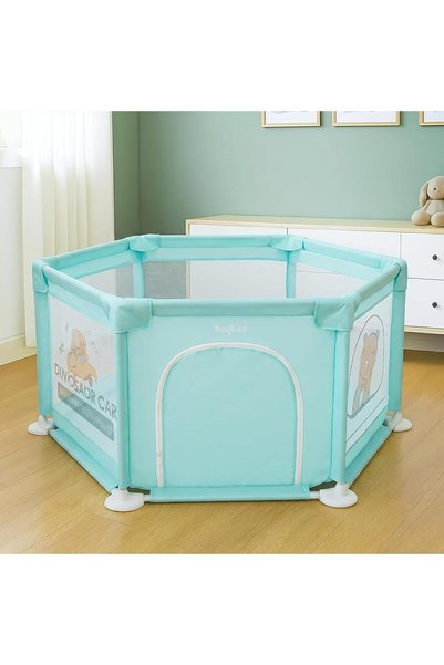 Generic Baby Playpen for Babies Indoor & Outdoor | Kids Playpen with Basketba...