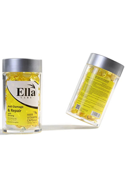 ella care Ela Vitamin Ginseng Oil Capsules for Strengthening Hair and Nourish...
